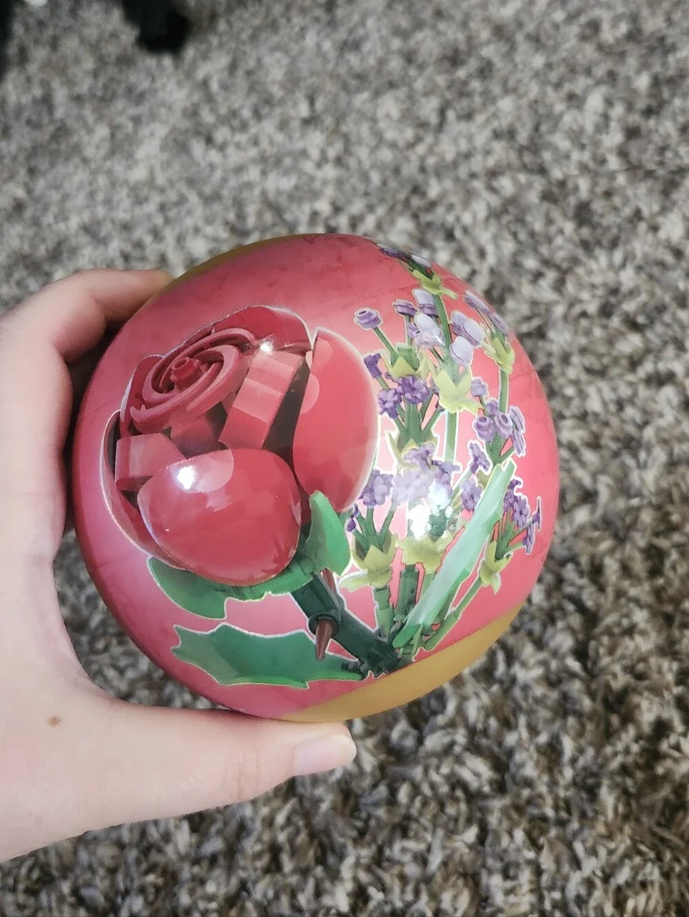 ZURU MAX Rose Surprise Ball - Pink Collector Building Set